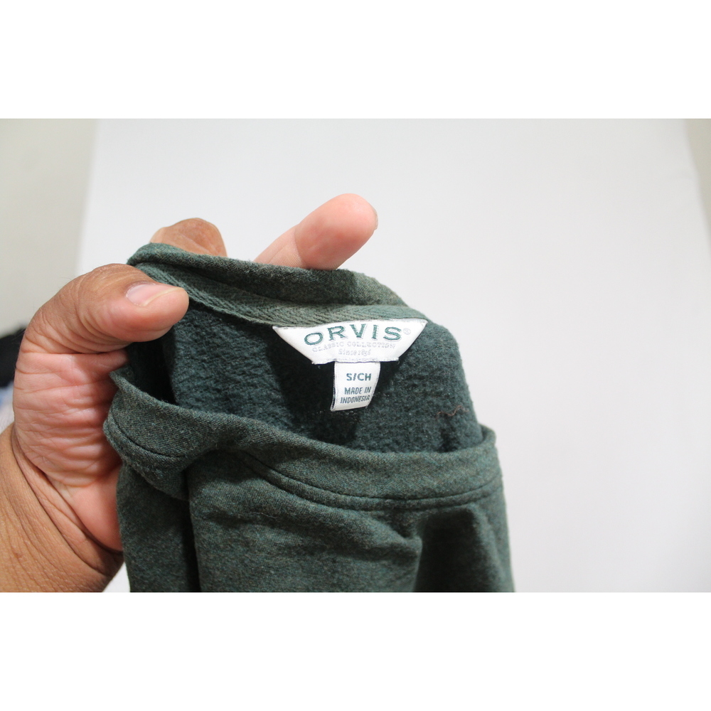 Orvis Women Green Sweater Crew Neck Long Sleeve Size Small - Picture 2 of 7